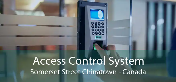 Access Control System Somerset Street Chinatown - Canada