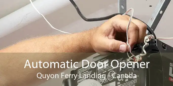 Automatic Door Opener Quyon Ferry Landing - Canada