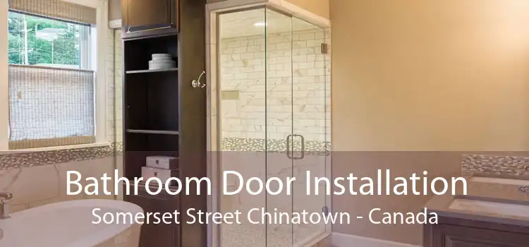 Bathroom Door Installation Somerset Street Chinatown - Canada