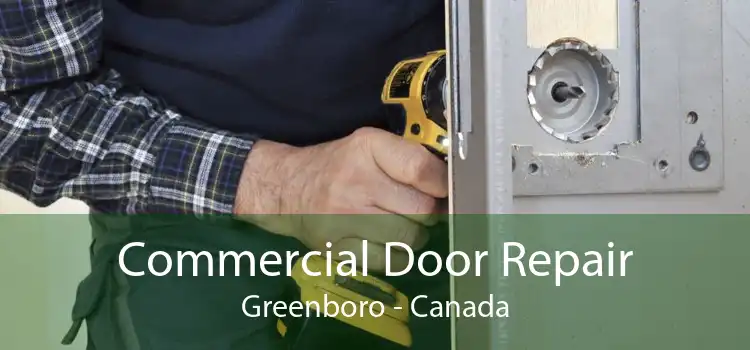 Commercial Door Repair Greenboro - Canada