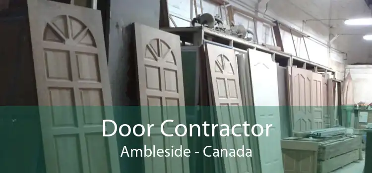 Door Contractor Ambleside - Canada