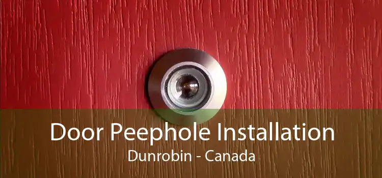 Door Peephole Installation Dunrobin - Canada