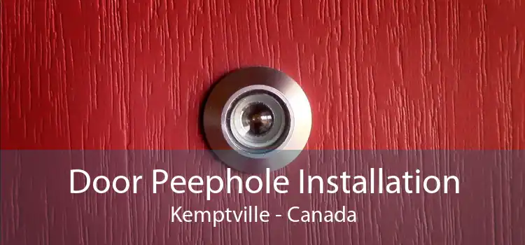Door Peephole Installation Kemptville - Canada