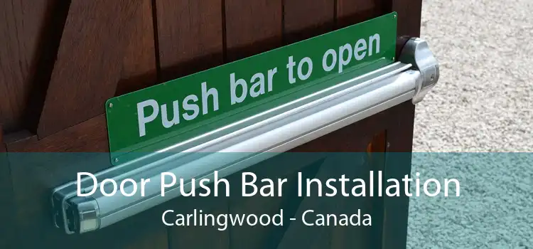 Door Push Bar Installation Carlingwood - Canada
