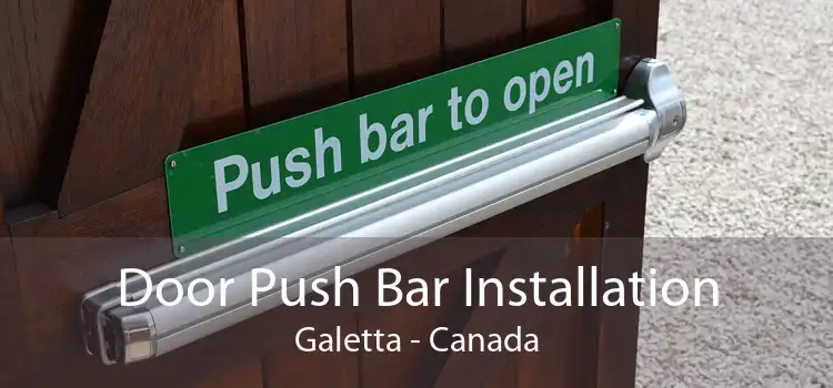 Door Push Bar Installation Galetta - Canada