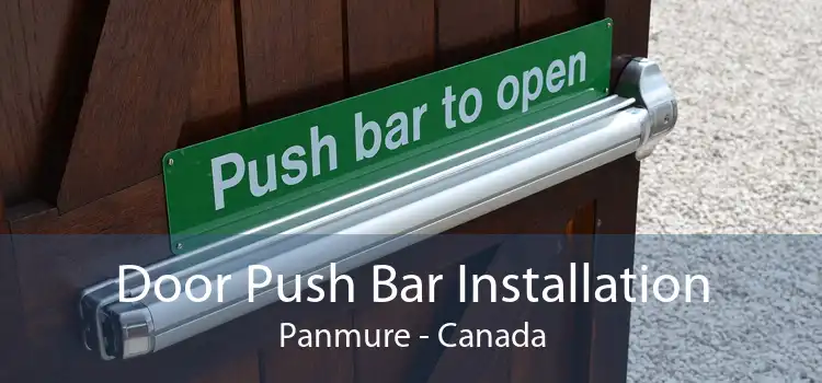 Door Push Bar Installation Panmure - Canada