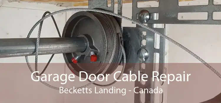 Garage Door Cable Repair Becketts Landing - Canada