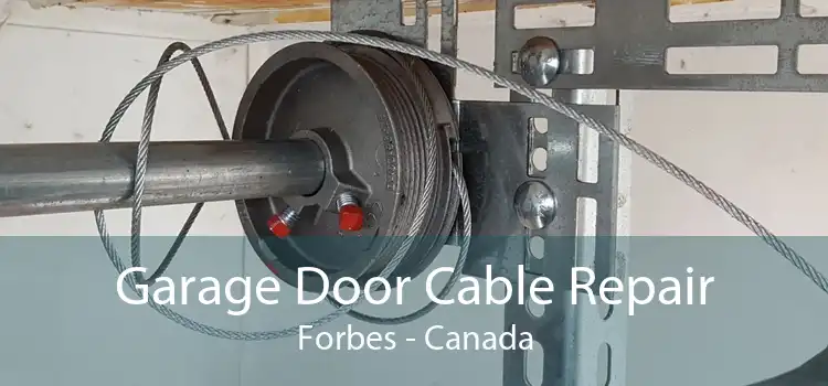Garage Door Cable Repair Forbes - Canada