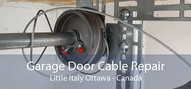 Garage Door Cable Repair Little Italy Ottawa - Canada