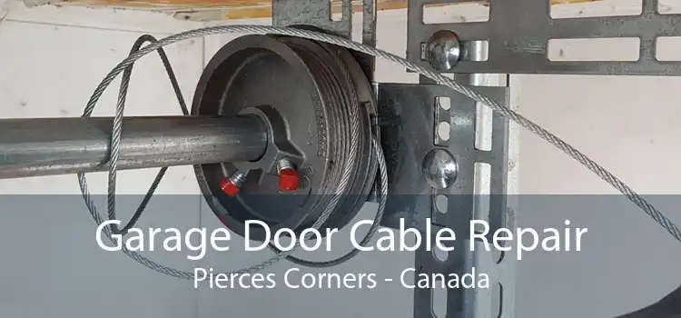 Garage Door Cable Repair Pierces Corners - Canada