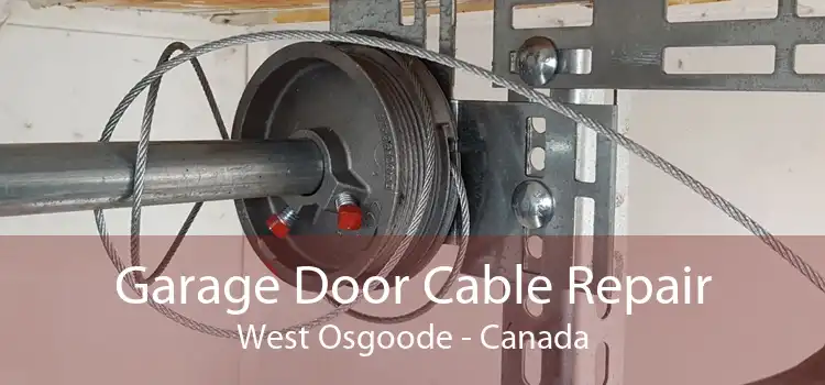 Garage Door Cable Repair West Osgoode - Canada