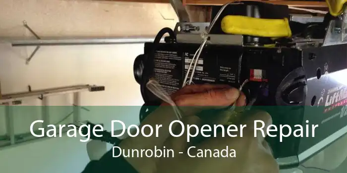 Garage Door Opener Repair Dunrobin - Canada