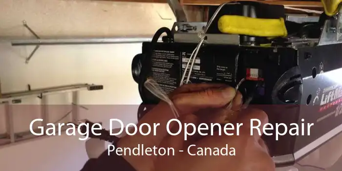Garage Door Opener Repair Pendleton - Canada