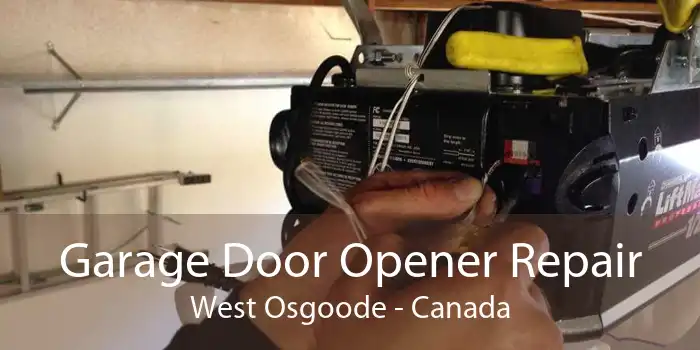 Garage Door Opener Repair West Osgoode - Canada