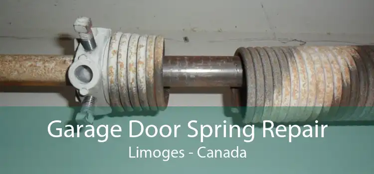Garage Door Spring Repair Limoges - Canada