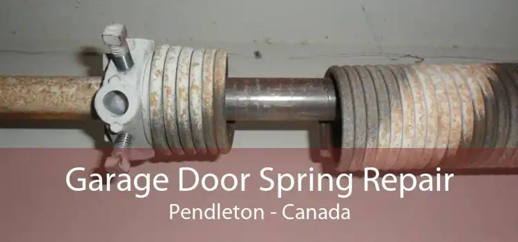 Garage Door Spring Repair Pendleton - Canada