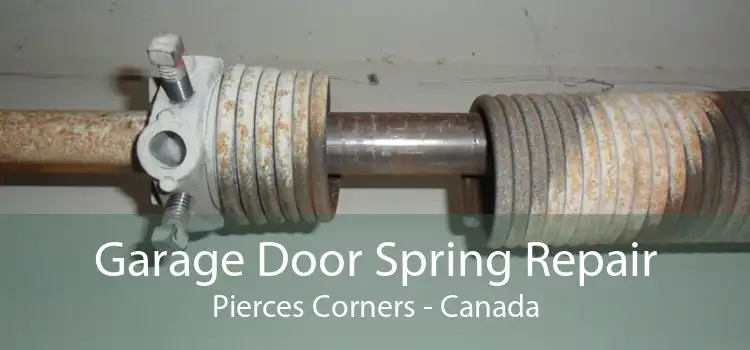 Garage Door Spring Repair Pierces Corners - Canada