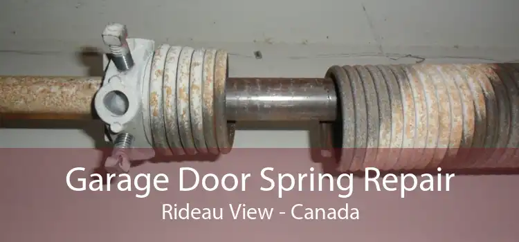 Garage Door Spring Repair Rideau View - Canada