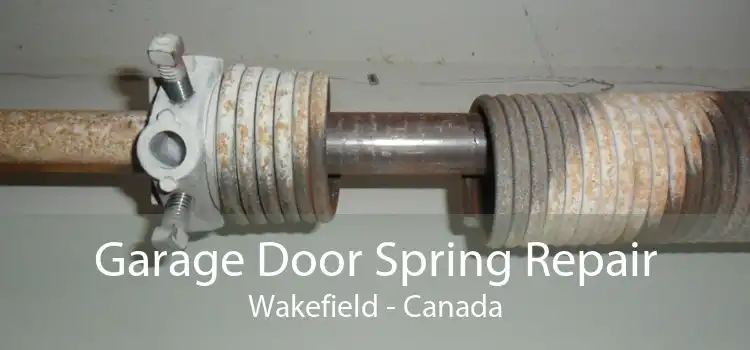 Garage Door Spring Repair Wakefield - Canada