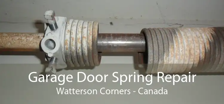 Garage Door Spring Repair Watterson Corners - Canada
