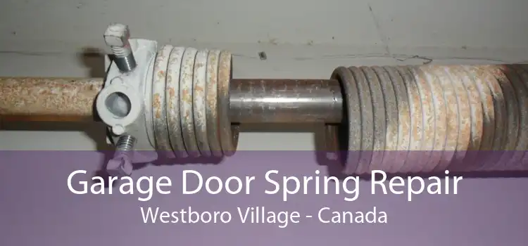 Garage Door Spring Repair Westboro Village - Canada