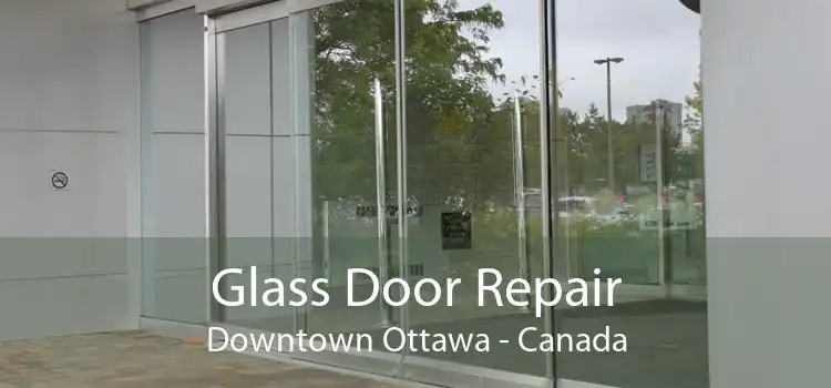 Glass Door Repair Downtown Ottawa - Canada