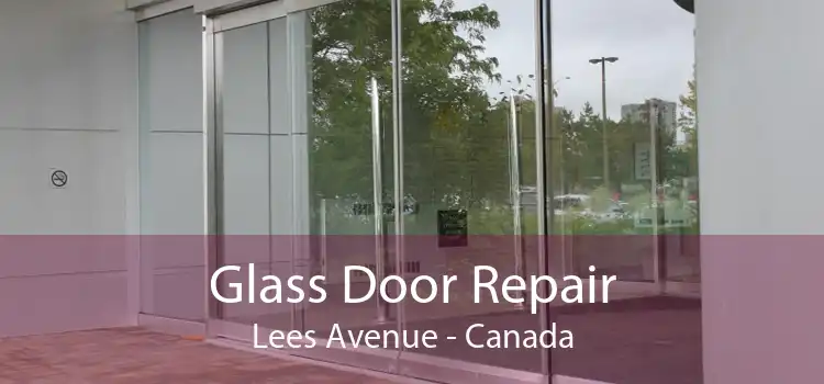Glass Door Repair Lees Avenue - Canada