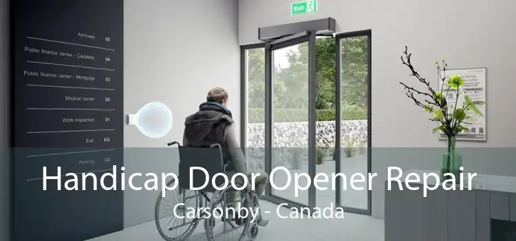 Handicap Door Opener Repair Carsonby - Canada