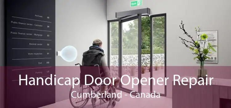 Handicap Door Opener Repair Cumberland - Canada