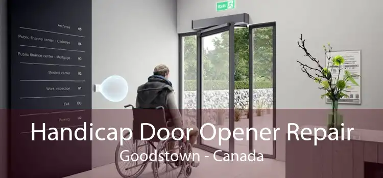 Handicap Door Opener Repair Goodstown - Canada