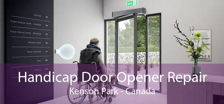 Handicap Door Opener Repair Kenson Park - Canada