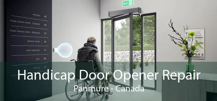 Handicap Door Opener Repair Panmure - Canada