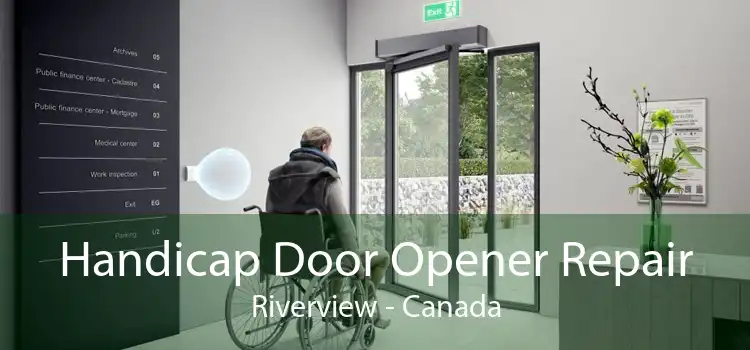 Handicap Door Opener Repair Riverview - Canada