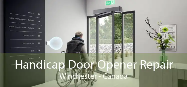 Handicap Door Opener Repair Winchester - Canada