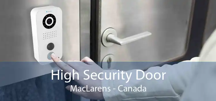High Security Door MacLarens - Canada