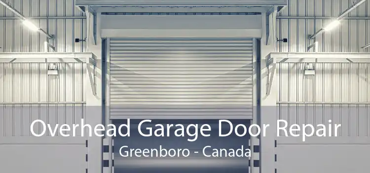 Overhead Garage Door Repair Greenboro - Canada