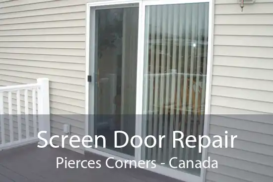 Screen Door Repair Pierces Corners - Canada