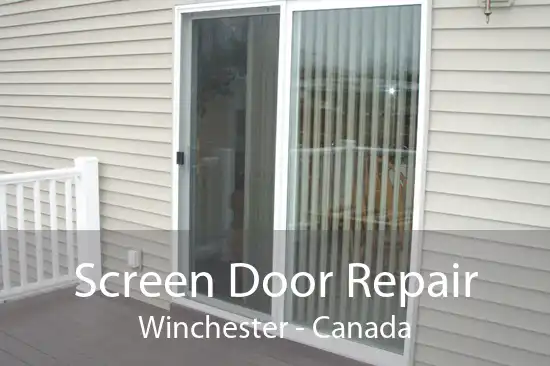 Screen Door Repair Winchester - Canada