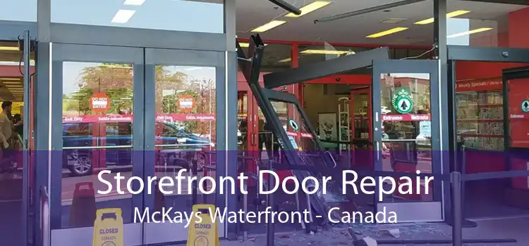 Storefront Door Repair McKays Waterfront - Canada