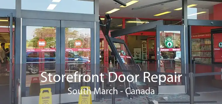 Storefront Door Repair South March - Canada
